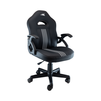 Baracuda Abalone crno-bijela gaming stolica entry 130 kg