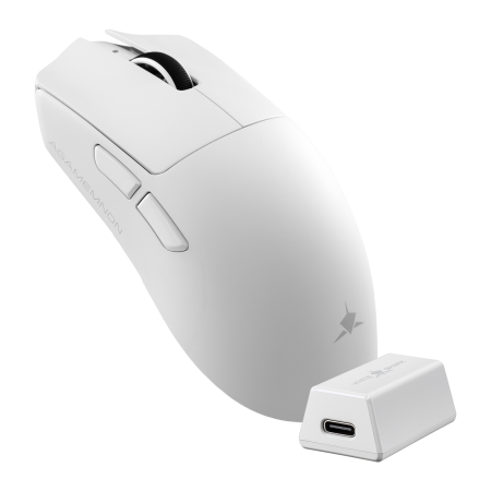 White Shark Agamemnon WGM-9012 bežični gaming miš, 56 g, bijeli White Shark Agamemnon WGM-9012 bežični gaming miš, 56 g, bijeli