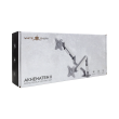 White Shark GMS-3212 Akhenaten II – stolni nosač za 2 monitora 17"-32" s punom pokretljivošću, 9 kg po monitoru White Shark GMS-3212 Akhenaten II – stolni nosač za 2 monitora 17"-32" s punom pokretljivošću, 9 kg po monitoru