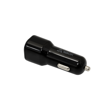 SBOX CC-038 USB auto punjač 38W, crni