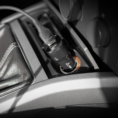 SBOX CC-038 USB auto punjač 38W, crni