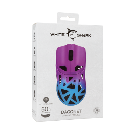 White Shark Dagonet WGM-5019 plavo-ljubičasti miš 24000 DPI White Shark Dagonet WGM-5019 plavo-ljubičasti miš 24000 DPI