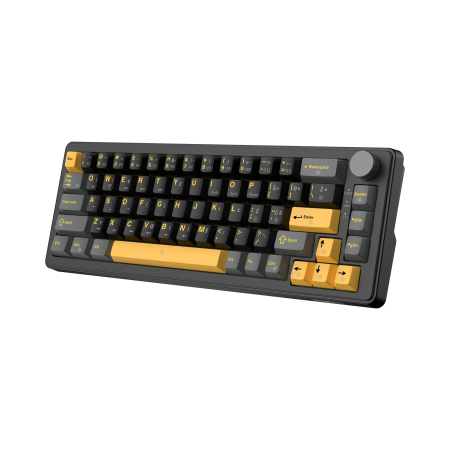 White Shark Excalibur M kompaktna 65% mehanička tipkovnica, HR raspored, crna
