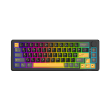 White Shark Excalibur M kompaktna 65% mehanička tipkovnica, HR raspored, crna