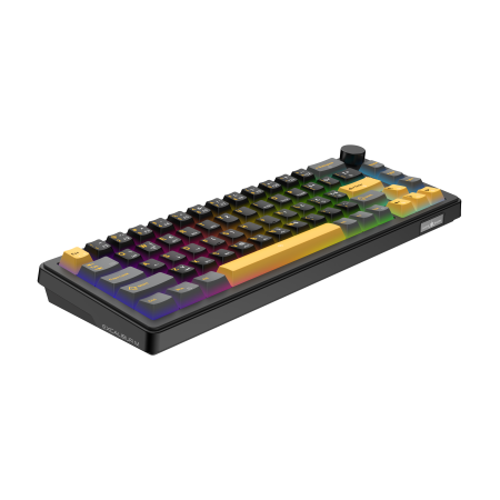 White Shark Excalibur M kompaktna 65% mehanička tipkovnica, HR raspored, crna