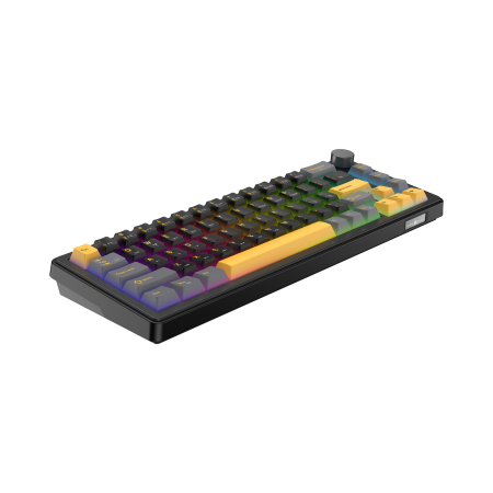 White Shark Excalibur M kompaktna 65% mehanička tipkovnica, US raspored, crna