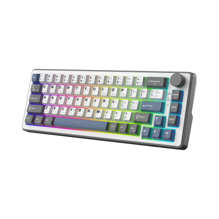 White Shark Excalibur M kompaktna 65% mehanička tipkovnica, HR raspored, bijela White Shark Excalibur M kompaktna 65% mehanička tipkovnica, HR raspored, bijela