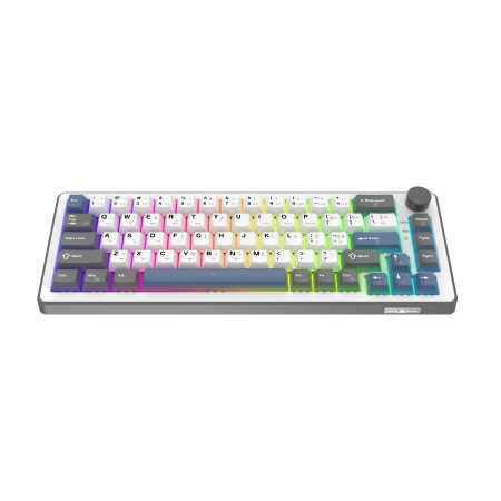 White Shark Excalibur M kompaktna 65% mehanička tipkovnica, HR raspored, bijela White Shark Excalibur M kompaktna 65% mehanička tipkovnica, HR raspored, bijela