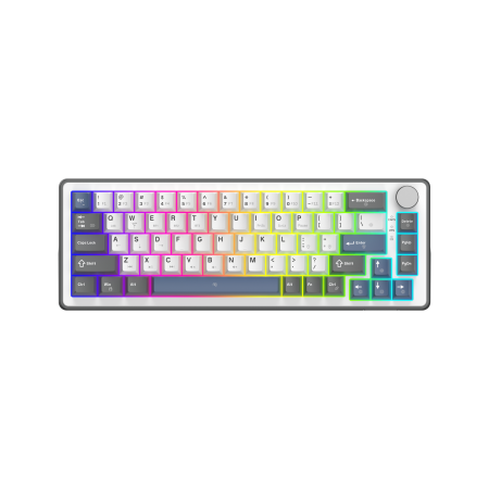 White Shark Excalibur M kompaktna 65% mehanička tipkovnica, US raspored, bijela White Shark Excalibur M kompaktna 65% mehanička tipkovnica, US raspored, bijela