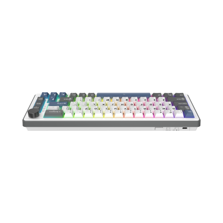 White Shark Excalibur M kompaktna 65% mehanička tipkovnica, US raspored, bijela White Shark Excalibur M kompaktna 65% mehanička tipkovnica, US raspored, bijela
