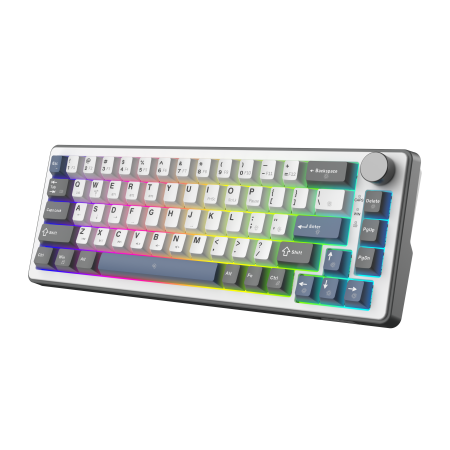 White Shark Excalibur M kompaktna 65% mehanička tipkovnica, US raspored, bijela White Shark Excalibur M kompaktna 65% mehanička tipkovnica, US raspored, bijela