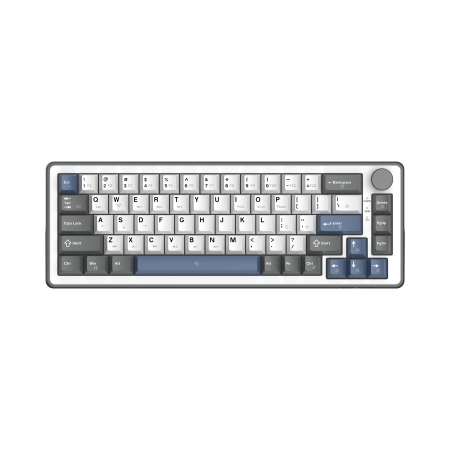 White Shark Excalibur M kompaktna 65% mehanička tipkovnica, US raspored, bijela White Shark Excalibur M kompaktna 65% mehanička tipkovnica, US raspored, bijela