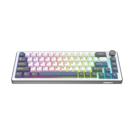White Shark Excalibur M kompaktna 65% mehanička tipkovnica, US raspored, bijela White Shark Excalibur M kompaktna 65% mehanička tipkovnica, US raspored, bijela