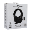 White Shark Falcon WGH-2441 crne bežične gaming slušalice
