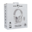 White Shark Falcon WGH-2441 bijelo-sive bežične slušalice