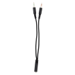 White Shark Fox GH-2445 crno-crvene gaming slušalice 40mm