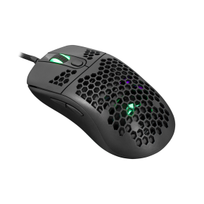 White Shark Galahad GM-5007 crni gaming miš 6400 DPI RGB