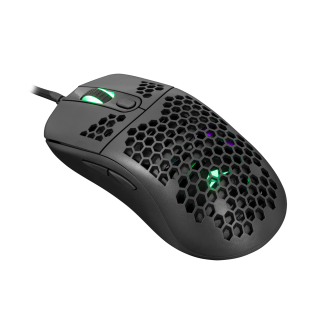 White Shark Galahad GM-5007 crni gaming miš 6400 DPI RGB