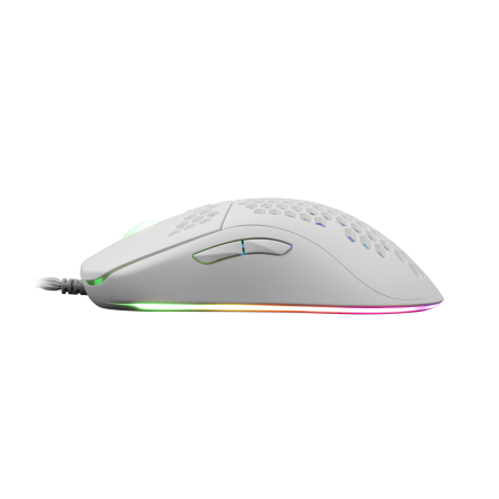 White Shark Galahad GM-5007 bijeli gaming miš 6400 DPI RGB White Shark Galahad GM-5007 bijeli gaming miš 6400 DPI RGB