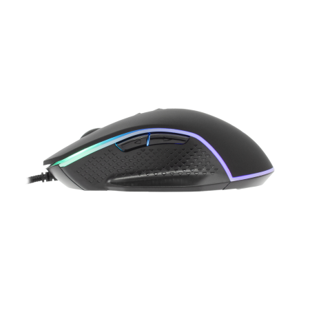 White Shark Gareth GM-5009 crni gaming miš 7 tipki 6400 DPI