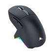 White Shark Gawain WGM-5023 crni bežični miš 12000 DPI 56g BT