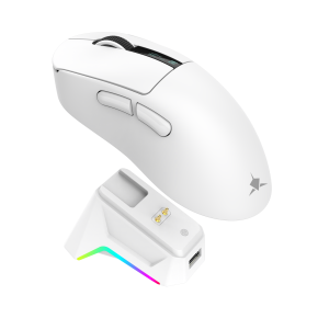 White Shark Gawain WGM-5023 bijeli bežični miš 12000 DPI 56g