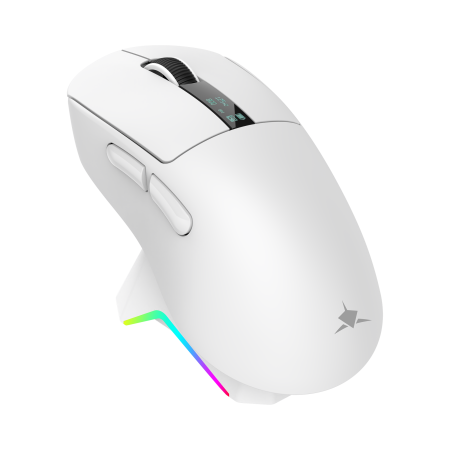 White Shark Gawain WGM-5023 bijeli bežični miš 12000 DPI 56g