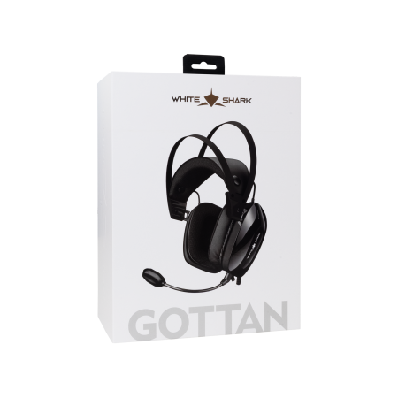 White Shark Gottan GH-2446 crne gaming slušalice 53mm