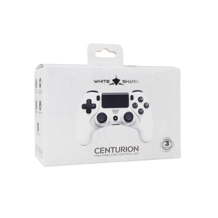 White Shark Centurion GPW-4006 PS4 kontroler bijelo-crni touchpad