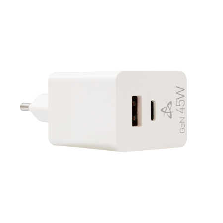 SBOX HC-45 GaN kućni punjač 45W, bijeli SBOX HC-45 GaN kućni punjač 45W, bijeli