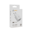 SBOX HC-693 USB kućni punjač 20W QC, bijeli SBOX HC-693 USB kućni punjač 20W QC, bijeli