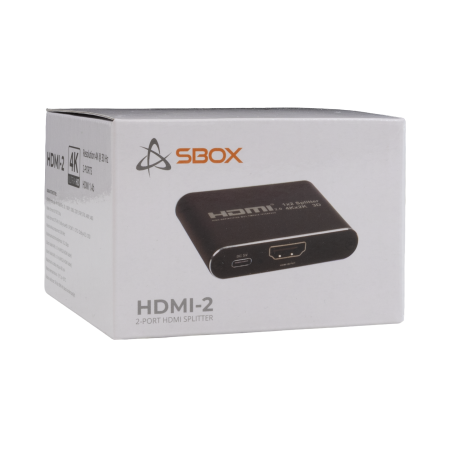SBOX HDMI 1.4b razdjelnik V2, 2 izlaza, 4K, 1080p