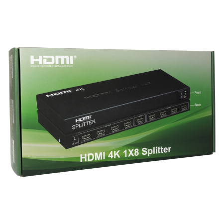 HDMI 1.4 splitter na 8 kanala SBOX
