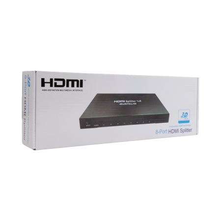 SBOX HDMI 1.4b razdjelnik V2, 8 izlaza, 4K, 10 Gbps
