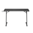 Gaming stol White Shark Helix 120x60 cm – crni, Z dizajn, nosivost 75 kg