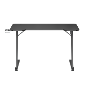 Gaming stol White Shark Helix 120x60 cm – crni, Z dizajn, nosivost 75 kg