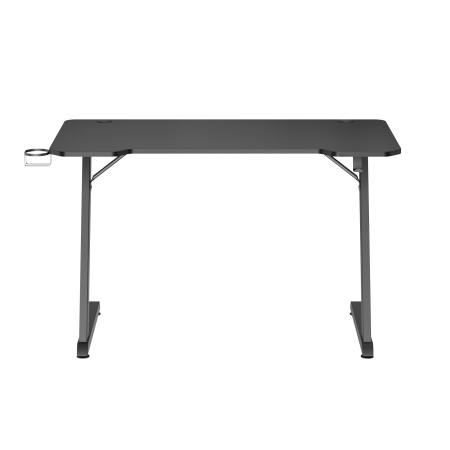 Gaming stol White Shark Helix 120x60 cm – crni, Z dizajn, nosivost 75 kg