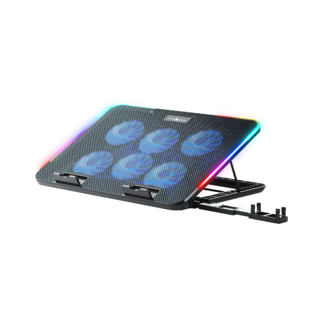 White Shark ICE BLADE rashladni stalak za laptop 15,6", 6 vent. White Shark ICE BLADE rashladni stalak za laptop 15,6", 6 vent.