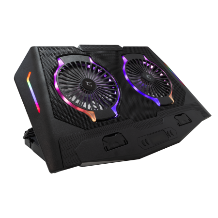 White Shark ICE SHADOW rashladni stalak za laptop 17,3", RGB White Shark ICE SHADOW rashladni stalak za laptop 17,3", RGB