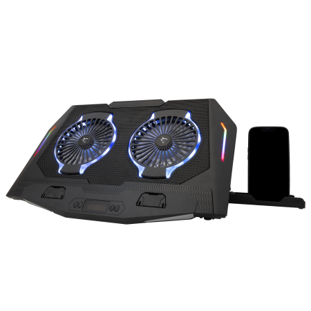 White Shark ICE SHADOW rashladni stalak za laptop 17,3", RGB White Shark ICE SHADOW rashladni stalak za laptop 17,3", RGB