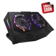 White Shark ICE SHADOW rashladni stalak za laptop 17,3", RGB White Shark ICE SHADOW rashladni stalak za laptop 17,3", RGB