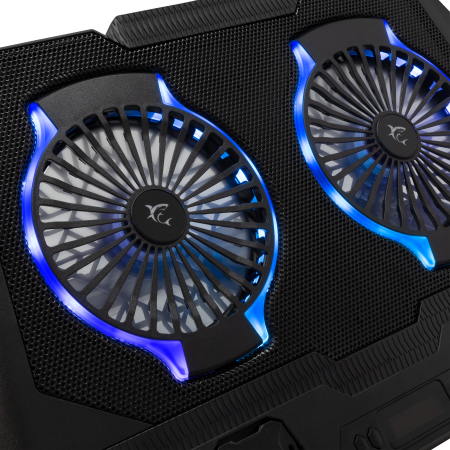 White Shark ICE SHADOW rashladni stalak za laptop 17,3", RGB White Shark ICE SHADOW rashladni stalak za laptop 17,3", RGB
