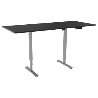 White Shark Ironclad električni stol 140×70 cm, 2 motora, crni