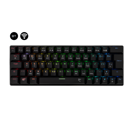 White Shark Kaiken GK-003112 HR bežična tipkovnica RGB