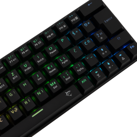 White Shark Kaiken GK-003112 HR bežična tipkovnica RGB