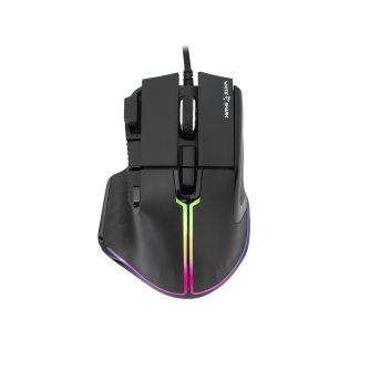 White Shark Marrok GM-9006 crni gaming miš 9 tipki RGB 12000 DPI