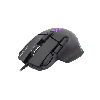 White Shark Marrok GM-9006 crni gaming miš 9 tipki RGB 12000 DPI