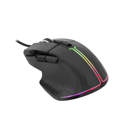White Shark Marrok GM-9006 crni gaming miš 9 tipki RGB 12000 DPI