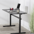 SBOX MD-220 ručno podesiv sit-stand stol 140x60 cm crni