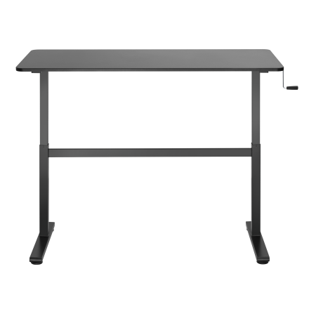 SBOX MD-220 ručno podesiv sit-stand stol 140x60 cm crni